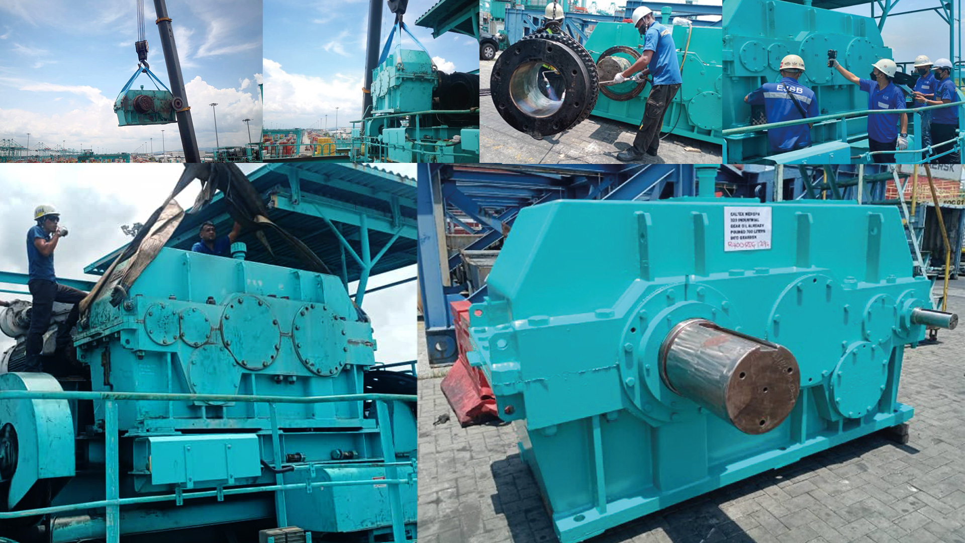Main Hoist Gearbox Replacement EU JIN SDN BHD